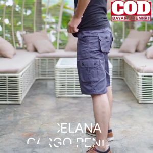 CELANA CARGO PRIA DEWASA PENDEK GEMBOL TERBARU PALING LARIS TERBUAT DARI BAHAN CATON TERMURAH
