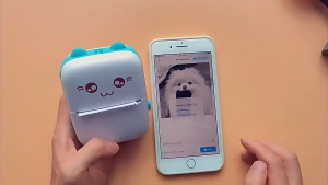 Mini Cute Thermal Printer Bluetooth Portable Printer Kasir Label Printer