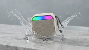 JBLWukong Bluetooth 5.3 Wireless Speaker Portable Outdoor Speaker Built-in APP Support 120+ Languages Translation Support TF Card Playback IP Waterproof Type-C Fast Charging Deep Bass Loud Stereo Sound for Camping Travel Home Party & Indoor Outdo