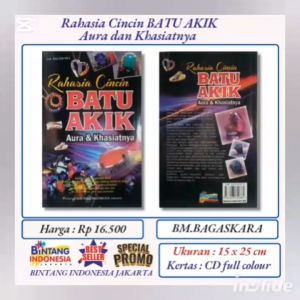 BUKU RAHASIA CINCIN BATU AKIK AURA & KHASIATNYA