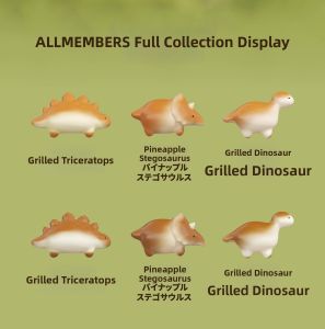 Slow Rebound Stress Relief Dinosaur Shaped Bread Toy