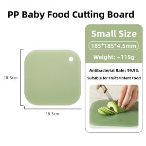 CAROTE | Antibacterial & Mold-Resistant Baby Food Cutting Board