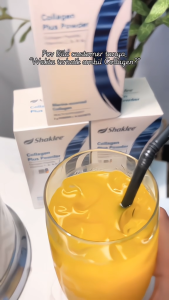 Shaklee Collagen Plus Powder Marine Collagen Peptide Vitamin C Supplement Malaysia Halal Beauty Nutrition Skin Wellness Daily Formula 15 Sachets