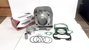 เสื้อสูบพร้อมลูกสูบ Vespa150cc  LX 150 Sprint150 Primavera 150 เวสป้า150 ซีซี  แอลเอช150 สปริง150พรีม่าเวร่า150 +แหวน+สลัก+กิ๊ฟล็อค ครบชุด