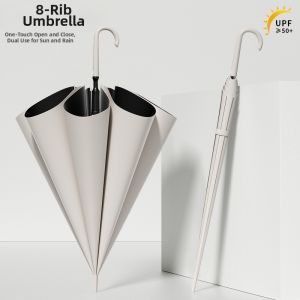 Automatic Long Handle Sun Rain Umbrella