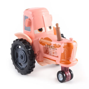 Takara Tomy | Pixar Cars Chewall Calf Tractor 1:55 Modeling Metal Children Toy Car Alloy Racing Model Collectibles Child Birthday Gifts
