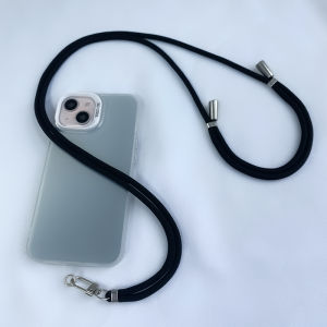 Mobile Phone Lanyard Crossbody Adjustable Backpack Strap Long Classy Anti-Lost Woven Durable Rope Back Splint Strap Phone Case Crossbody Water Cup Badge Card Fashion Men and Women Neck Hanging Chain Key