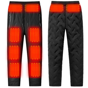 Winter Heated Pants 10-Zone Heating with Dual Control3-Temperature SettingsPerfect for Hiking and Cold Weather Work as Casual