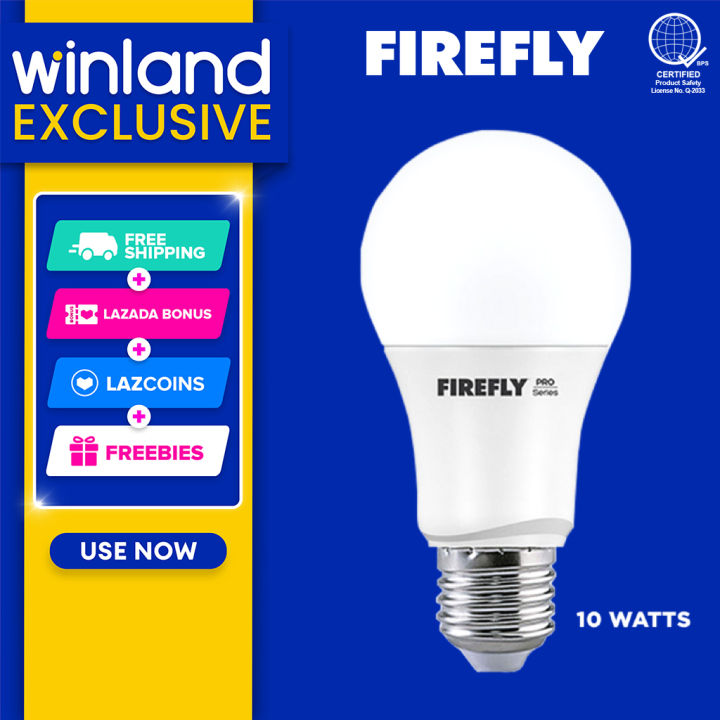 Firefly by Winland Pro Series LED Bulb Light Functional Motion Sensor 10W Warm White