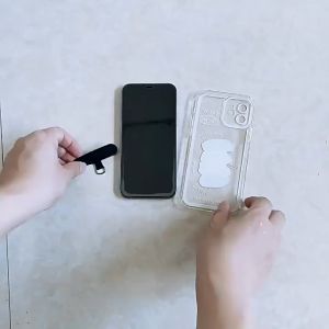 Raimondo INS Dekorasi Gantung Gasket Telepon Uniseks Kartu Kait Tali Gantung Telepon Gasket Tetap Yang Indah