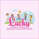 Lucky momnbaby