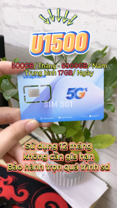 SIÊU RẺ _ Sim 5G Vinaphone Data không giới hạn xem Y0U TIK FACE - Trọn Gói 1 Năm | D500 12THAGA70N 12YOLO100M U1500 12FCLUB 12D159V 12VD120M 12SODA . FREESHIP - CHƯA KÍCH HOẠT.