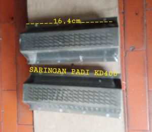 SARINGAN segi enam GILING PADI KD400/KD500 Panjang  16.4cm SERONG KANAN..
