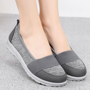 Breathable Easy-On Canvas Shoes for Active Women