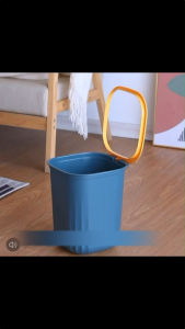 ถังขยะพลาสติก วัสดุพลาสติก PP คุณภาพดี 3ขนาด ถังขยะทรงกลม เหมาะกับห้องนั่งเล่น ห้องครัว ห้องนอน เป็นต้น พลาสติก สไตล์มินิมอล ทนทาน แบบทึบ