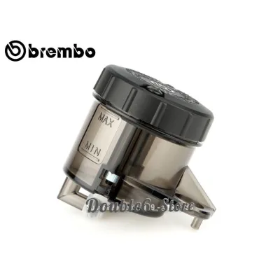 BOTOL / TANK BREMBO BOTOL BESAR 45ML CLEAR SMOKE ISI MINYAK BREK BIG BOTTLE MASTER PUMP BRAKE OIL FLUID