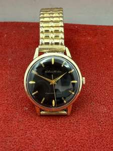 นาฬิกาไขลาน ซิติเซ่น รุ่น Hi-Line ตัวเรือนทอง 14 K GOLD FILLED นาฬิกาผู้ชายวินเทจ มือสองของแท้ รับประกัน 6 เดือน