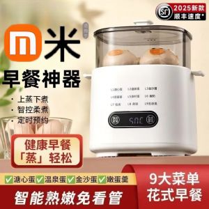 Automatic Egg Cooker with Automatic Switch off Home Small Appliance Breakfast God Tool Multifunctional Steamer Egg Cooker