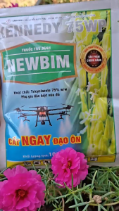 [TRUNG THIEN THINH] Trừ đạo ôn lá đạo ôn cổ bông trên lúa nếp KENNEDY 75WP hiệu NEWBIM gói 100 gram