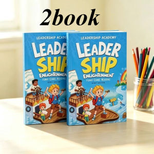 hot toys | Leadership Enlightenment Comic Book Ability Training of Childrens English Education Story Book in Leadership College Books Book