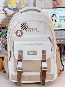 Deere Jack กระเป๋านักเรียน กระเป๋าเด็ก กระเป๋าเป้เด็ก กระเป๋าเป้นักเรียน กระเป๋าเป้สะพายหลังนักเรียนผู้หญิงแจ็คความจุเรียบง่ายญี่ปุ่นชายและ Tas Ransel Anak Perempuan