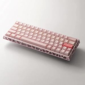 Ultra Light Pink 151 keys Cherry Profile Dye-Sub PBT keycaps Large sets For MX Mechanical Keyboard Wooting60/HM66/Mad60