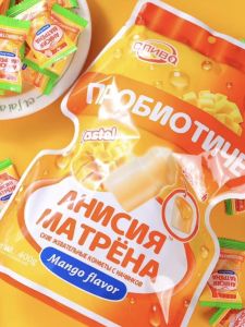 Probiotic Heart Shaped Soft Candy Strawberry Mango Flavor Leisure Snack Online Popular Jelly Candy from Mainland China