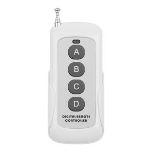 Smart Multiple DC 12v 24V 36V 10A 433MHz 4 Channel Wireless Relay RF Remote Control Switch Receiver + 4button 200M Transmitter