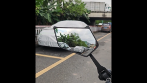 (Full Service) Street King V8 100% Full Alloy Rearview Mirror Side Mirror Non Graded HD Clean Lens/Blue Lens Universal