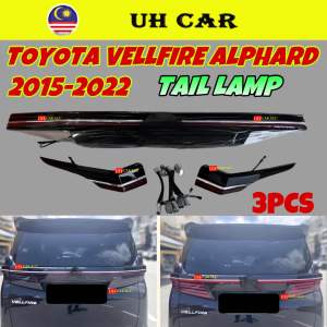 Toyota Vellfire Alphard AGH30 2015-2022 Dynamic Led Tail Lamp Taillight Running Signal Center Light Tailgate
