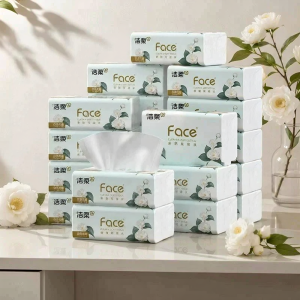 C&S | Moisture Resistant Household Facial Tissue 3 Layers