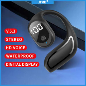 Bluetooth Earphones Conduction Open Ear Hook Wireless Sport Headphone HiFi Stereo Waterproof Noise Reduction Headset