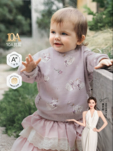 EMXEE | Loose and Casual Matching Baby Girls Hoodie
