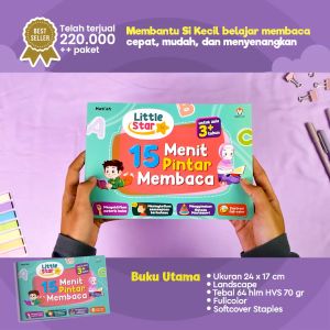 Little Star 15 menit Pintar Membaca - Ziyadbooks - Buku Anak Belajar Membaca