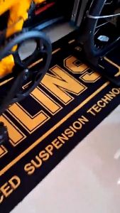 Motorcycle Display Mat Anti-Slip Carpet Racing Moto Rugs สําหรับรถจักรยานยนต์ พรมปูพื้น กันลื่น ขนาด 50x160cm 60X200cm Honda Yamaha Kawasaki BMW Suzuki พรมมอเตอร์ไซค์ เสื่อที่ไม่ใช่ลื่น พรมจอดรถ พรมปูรถมอเตอร์ไซค์