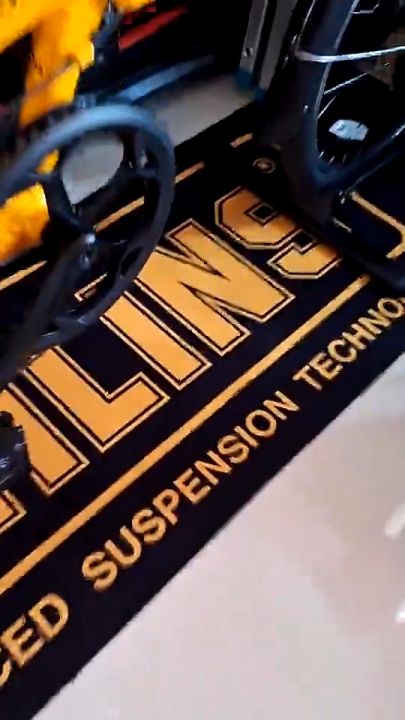 Motorcycle Display Mat Anti-Slip Carpet Racing Moto Rugs สําหรับรถ ...