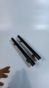 tarikan gagang pegangan handle pintu rumah minimalis pilihan panjang 33cm dan 45cm bahan stainless model suling full hitam untuk pintu depan dan kamar set body kunci