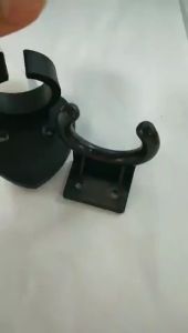 5Pcs Black Microphone Wall Mount Holder Mic Wall Mount Holder Hook Clamp For Microphone