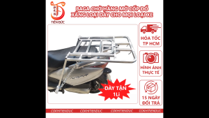 [Giá VAT] Baga Chở Hàng Wave RSX Alpha Nhỏ Thái Zx Blade RS110 S110 S100 100 Fi A Nho Thai RS S 110 125i cho hang VAT