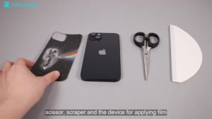 Rock Space DIY 自定 定制 设计 手机背膜 贴纸 DIY Customize High Quality Print Phone Skin Sticker 新年手机帖子 暴富 发财