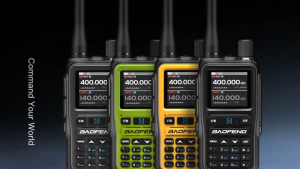 Baofeng UV-5R Mini Walkie Talkie Portable Two Way Radio Pocket Size Bluetooth Programming Multi Band Wireless Copy Frequency Dual PTT