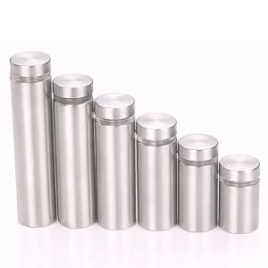 20pcs 12x25mm Stainless Steel Standoff Bolts Wall Mount Standoff Screws For Exhibition Billboard