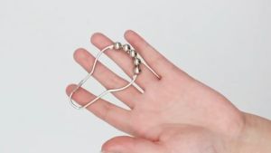 12pcs Openable Metal Curtain Rings Rustproof Shower Curtain Hook 5 Roller Ball Curtain Hooks