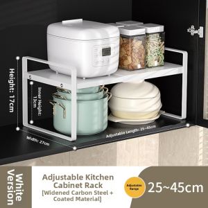 ASCOR | Extendable Multi-level Kitchen Storage Rack