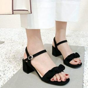 Promo Sendal Wanita High Heels Hak Tahu WN03 Termurah Sendal Wanita Kondangan