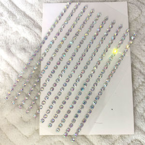 CHUBEISHI | Childrens Stage Makeup Decorative Face Stickers Butterfly Stickers Sparkle Rhinestones