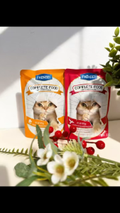 Creamy Wet Cat Food 85g x12 Chicken Salmon Goat Milk Soft Picky Cat Favorite Hairball Care