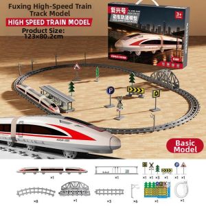 AOBIXIONG | Realistic Electric Railway CRH Train Toy Gift