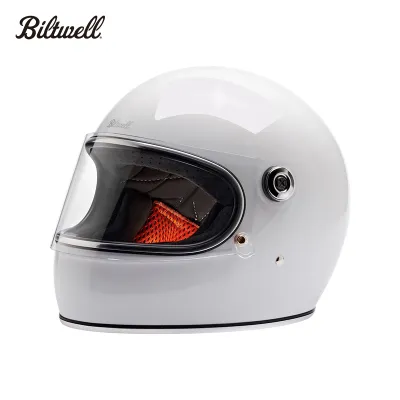Vintage All-Season Full Face Motorcycle Helmet