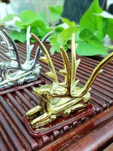 Fulu Tea Pet Drying Rack Tea Tray Ornament No Bitterness Tea Water Drainage Kung Fu Tea Set Tea Ceremony Six Gentlemen